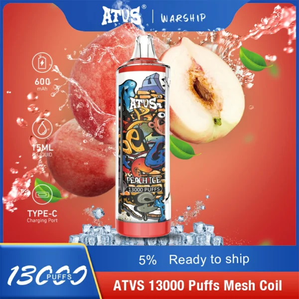 ATVS Μίας χρήσης 13000 Puffs 8