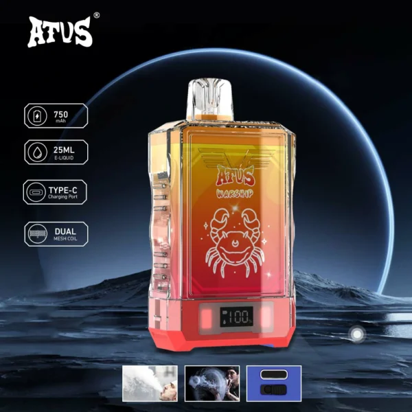 ATVS Μίας χρήσης 18000 Puffs 1