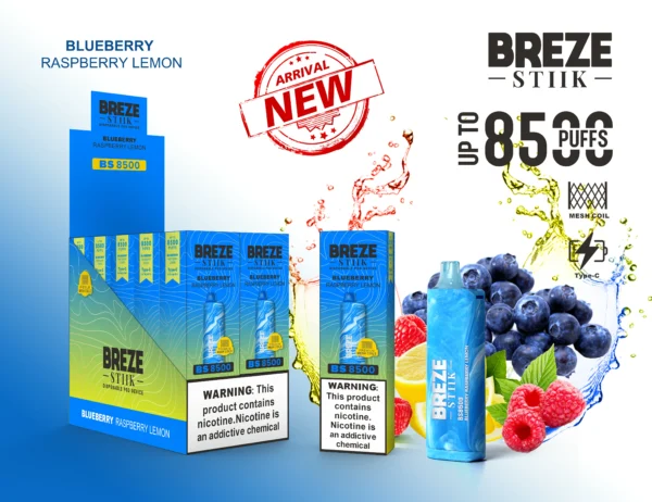 BREZE STIIK BS8500 8500 Puffs 2 escalados