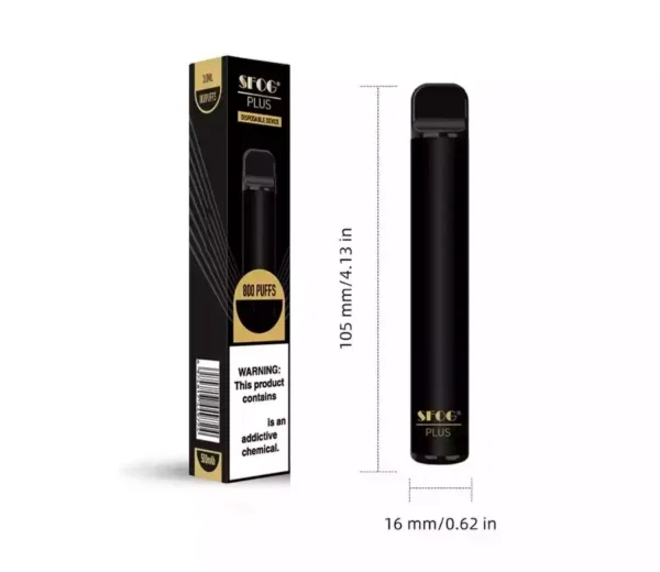 SFOG Plus 800 Puffs 1 2