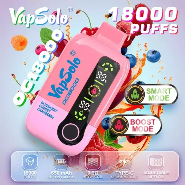 VapSolo DG 18000 Puffs 3 2